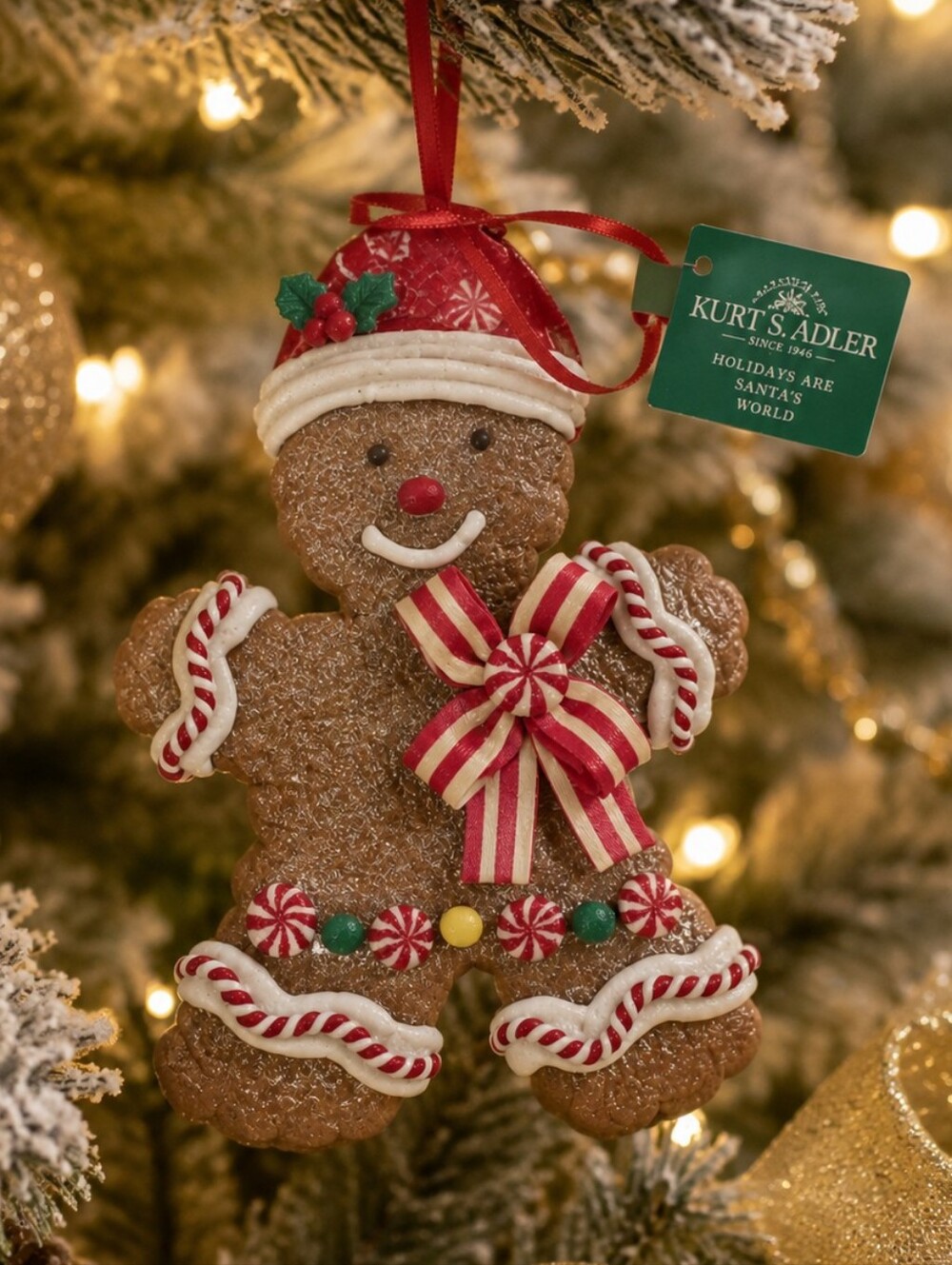 Kurt S. Adler Gingerbread Boy Ornament